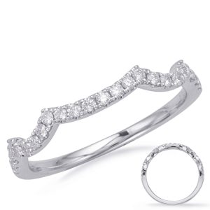 White Gold Matching Band White Gold Matching Band