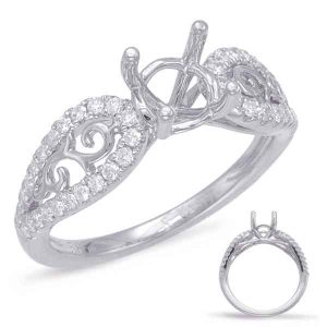 White Gold Engagement Ring