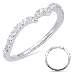 White Gold Matching Band White Gold Matching Band