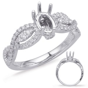 White Gold Engagement Ring