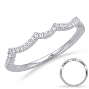 White Gold Matching Band White Gold Matching Band