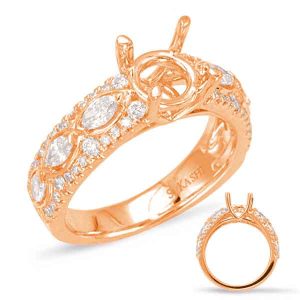 Rose Gold Engagement Ring Rose Gold Engagement Ring