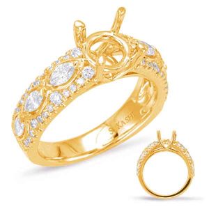 Yellow Gold Engagement Ring Yellow Gold Engagement Ring