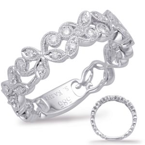 White Gold Matching Band White Gold Matching Band