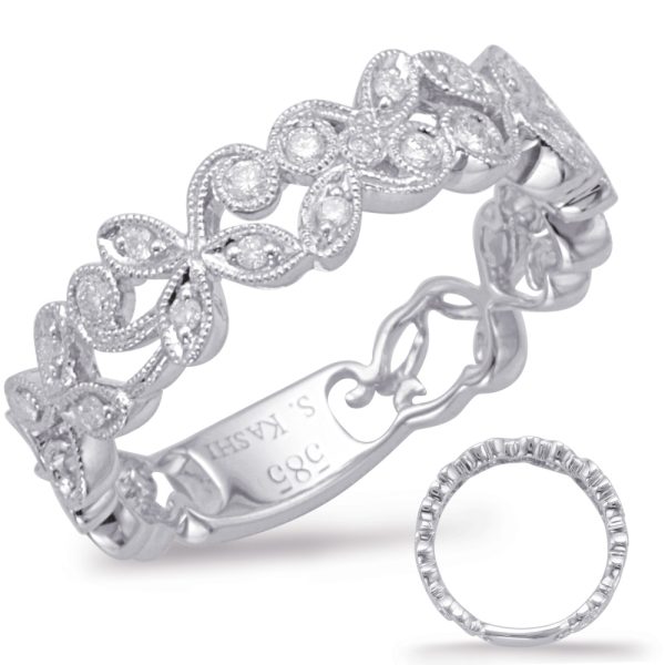 14KW Round Wedding Band