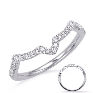 White Gold Wedding Band White Gold Wedding Band
