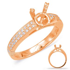 Rose Gold Engagement Ring Rose Gold Engagement Ring