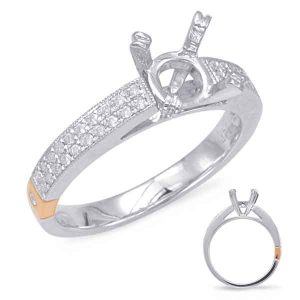 White Gold Engagement Ring White Gold Engagement Ring