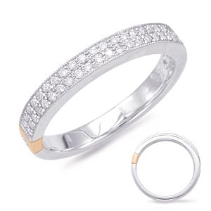 White Gold Matching Band White Gold Matching Band