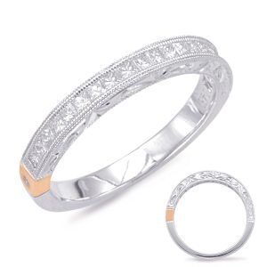 White Gold Matching Band White Gold Matching Band