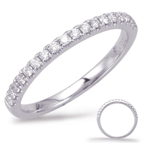 14KW Round Wedding Band