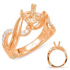 Rose Gold Engagement Ring Rose Gold Engagement Ring