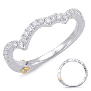 White Gold Matching Band