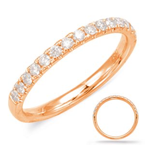 14ROS Round Wedding Band 14ROS Round Wedding Band