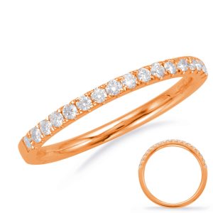 14ROS Round Wedding Band