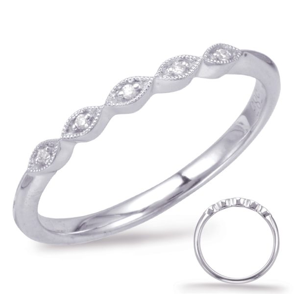 14KW Round Wedding Band