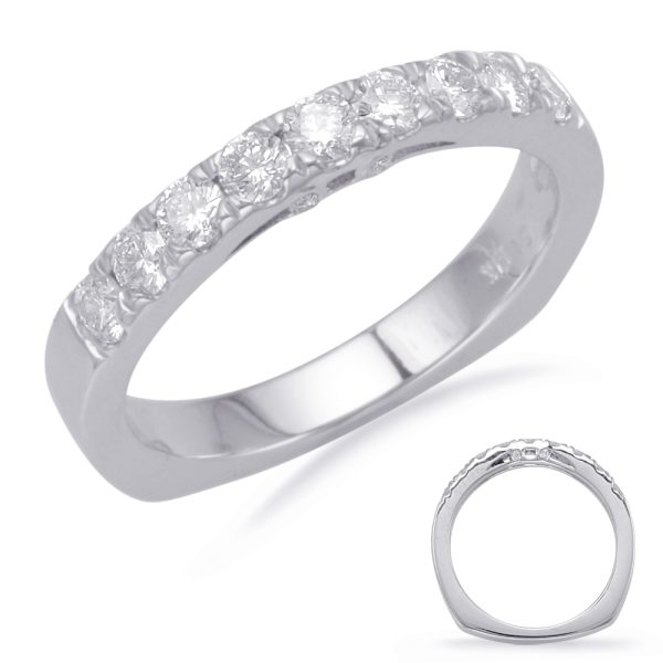 14KW Round Wedding Band