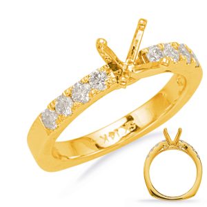 Yellow Gold Engagement Ring Yellow Gold Engagement Ring