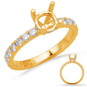 Yellow Gold Engagement Ring Yellow Gold Engagement Ring