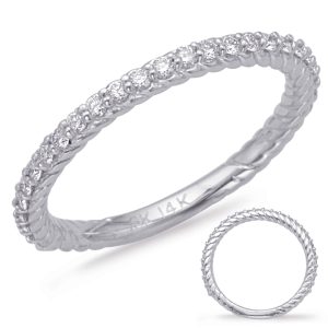 White Gold Matching Band