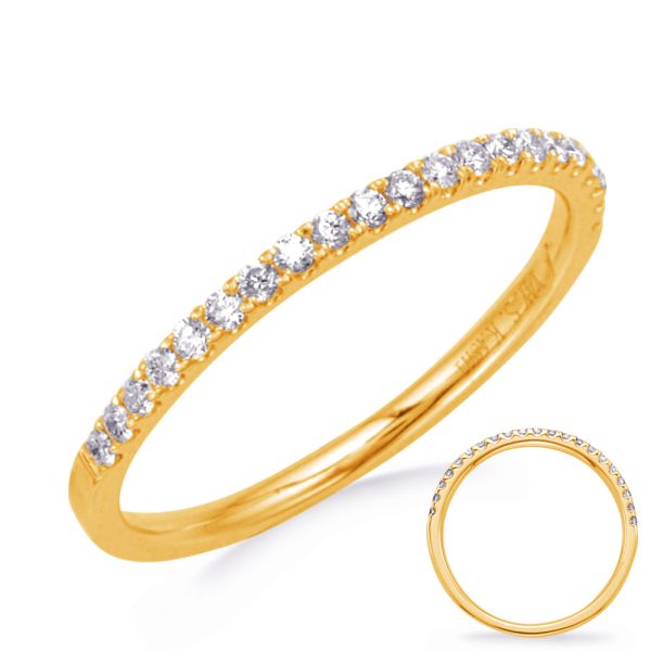 14KY Round Wedding Band