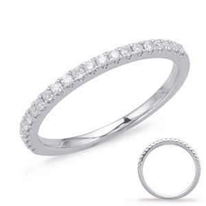 White Gold Matching Band White Gold Matching Band