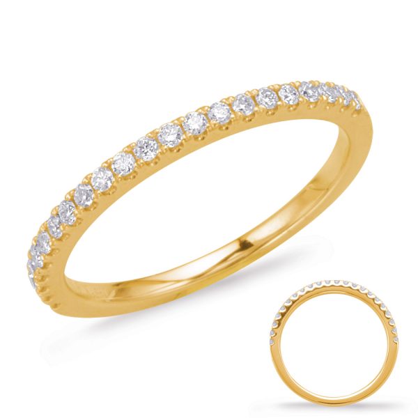 14KY Round Wedding Band