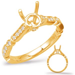 Round Diamond Engagement Ring