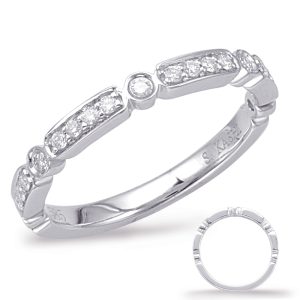 White Gold Matching Band White Gold Matching Band