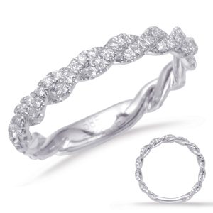 White Gold Matching Band White Gold Matching Band