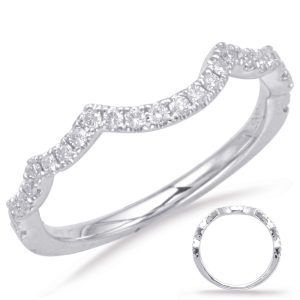 White Gold Matching Band White Gold Matching Band