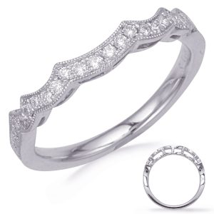 White Gold Wedding Band White Gold Wedding Band