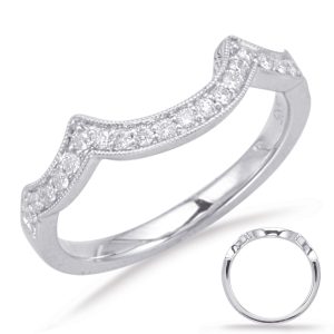 White Gold Matching Band White Gold Matching Band