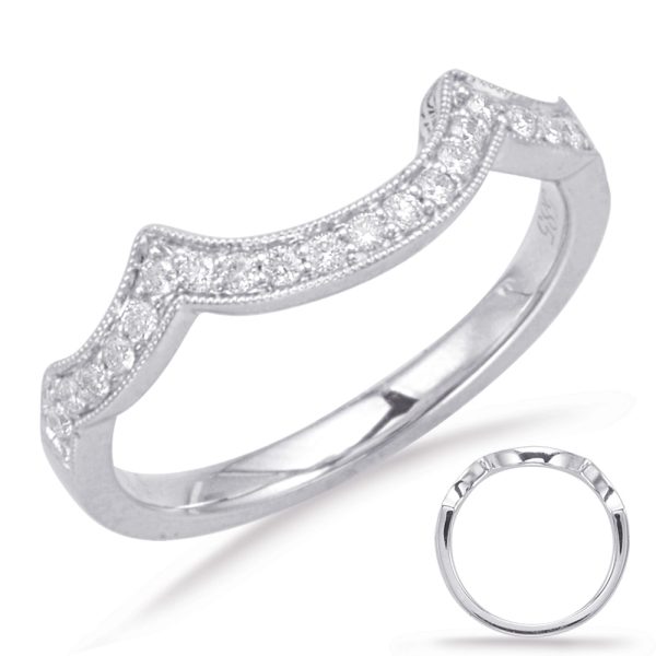 14KW Round Wedding Band