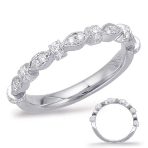 White Gold Matching Band White Gold Matching Band
