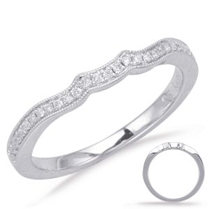 White Gold Matching Band White Gold Matching Band
