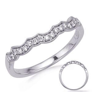 White Gold Wedding Band White Gold Wedding Band