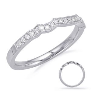 White Gold Matching Band White Gold Matching Band