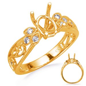 Yellow Gold Engagement Ring Yellow Gold Engagement Ring