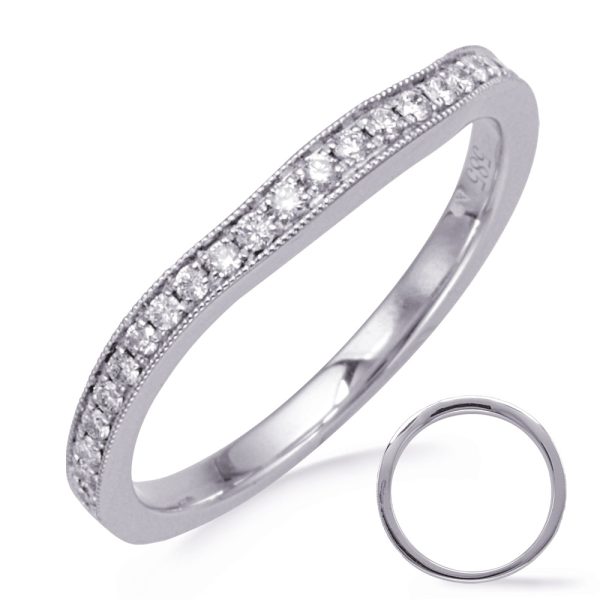 14KW Round Wedding Band