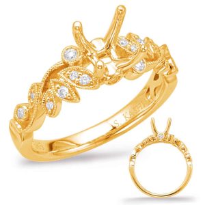 Yellow Gold Engagement Ring Yellow Gold Engagement Ring