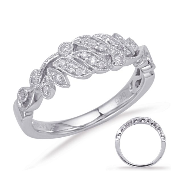 14KW Round Wedding Band