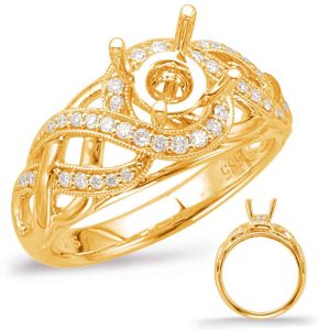 Yellow Gold Engagement Ring Yellow Gold Engagement Ring