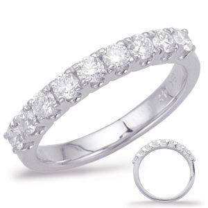 White Gold Matching Band White Gold Matching Band