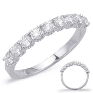 White Gold Matching Band White Gold Matching Band