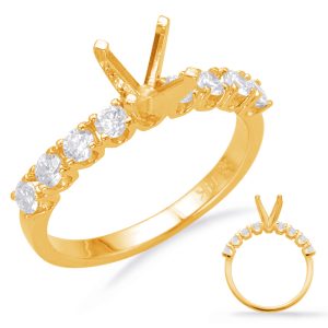 Yellow Gold Engagement Ring Yellow Gold Engagement Ring