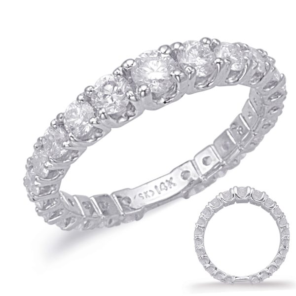 14KW Round Wedding Band