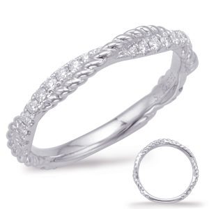 White Gold Matching Band White Gold Matching Band