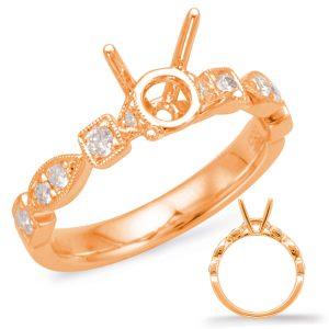 Rose Gold Engagement Ring