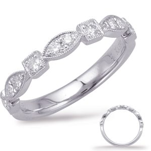 White Gold Matching Band White Gold Matching Band